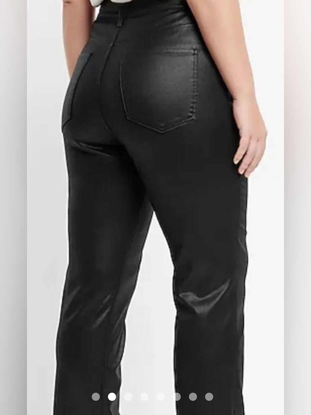 Express Skinny High Rise with a Sheen- 10s